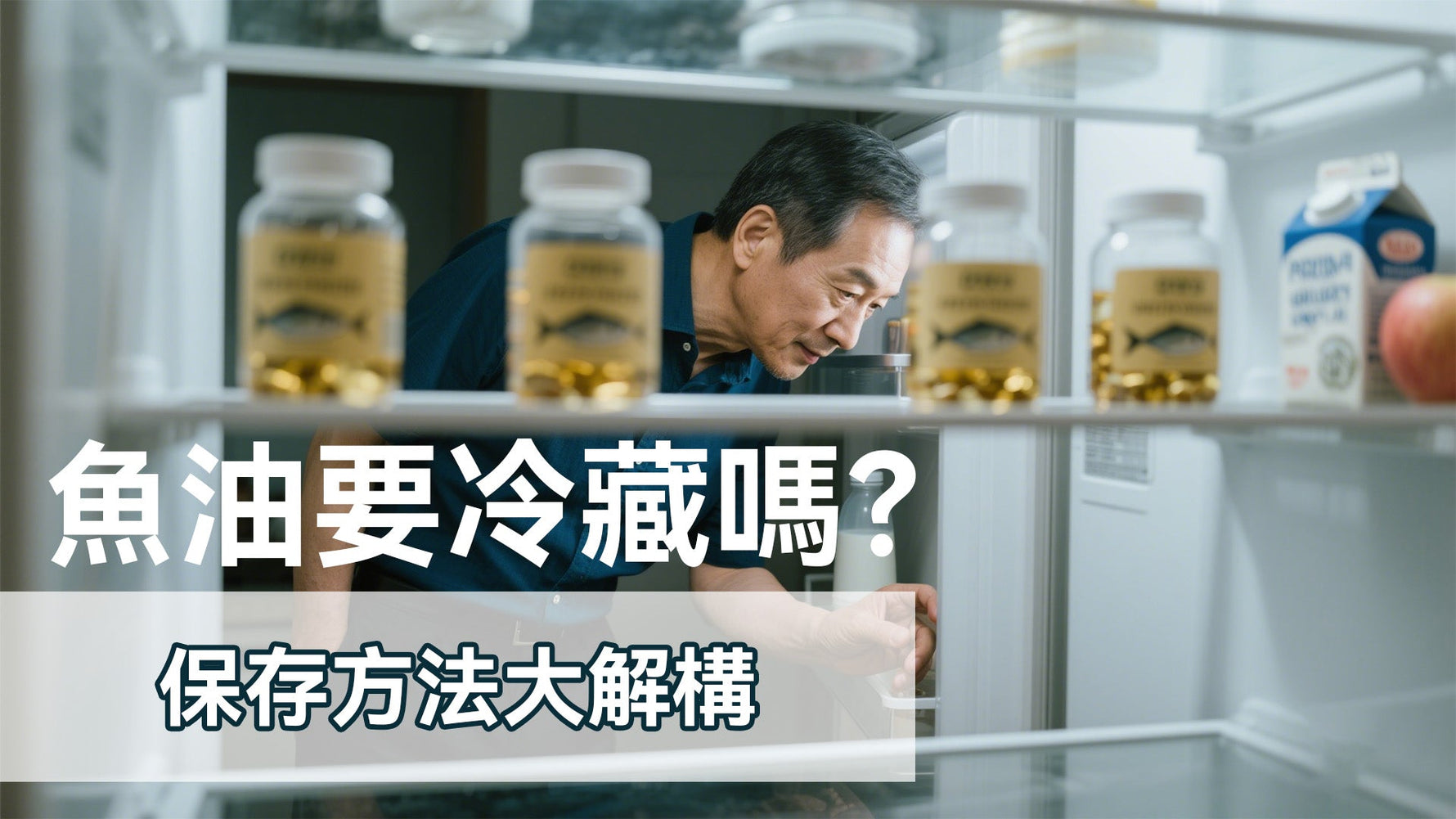 魚油要冷藏嗎？保存方法大解構